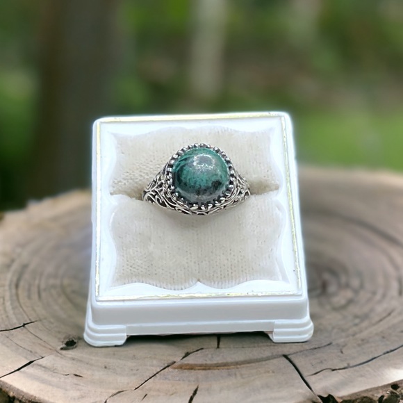 🌺Vintage Sterling & Eliat Ring - Picture 5 of 11